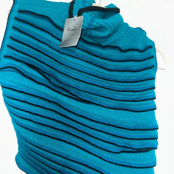 Hanifa Amelia Layered Knit Dress XL - Picture 2 of 4